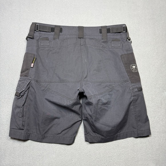 Kitanica Tactical Cargo Shorts Mens 36 Gray Ripstop Utility USA Made - Picture 5 of 9